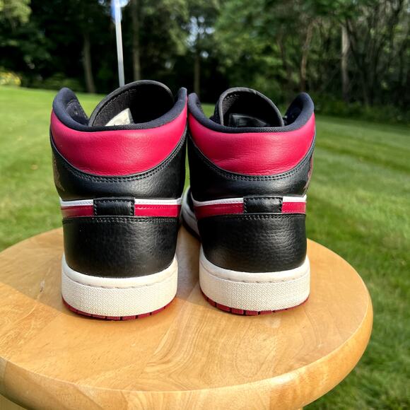 Nike Air Jordan 1 Mid Noble Red Men\'s Shoes - Size 10 - Ships Now main image 6